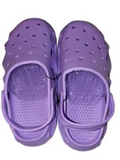 Clogs Purple Water Shoes Sandals with strap Women size 6/Kid size 4 New 36/230