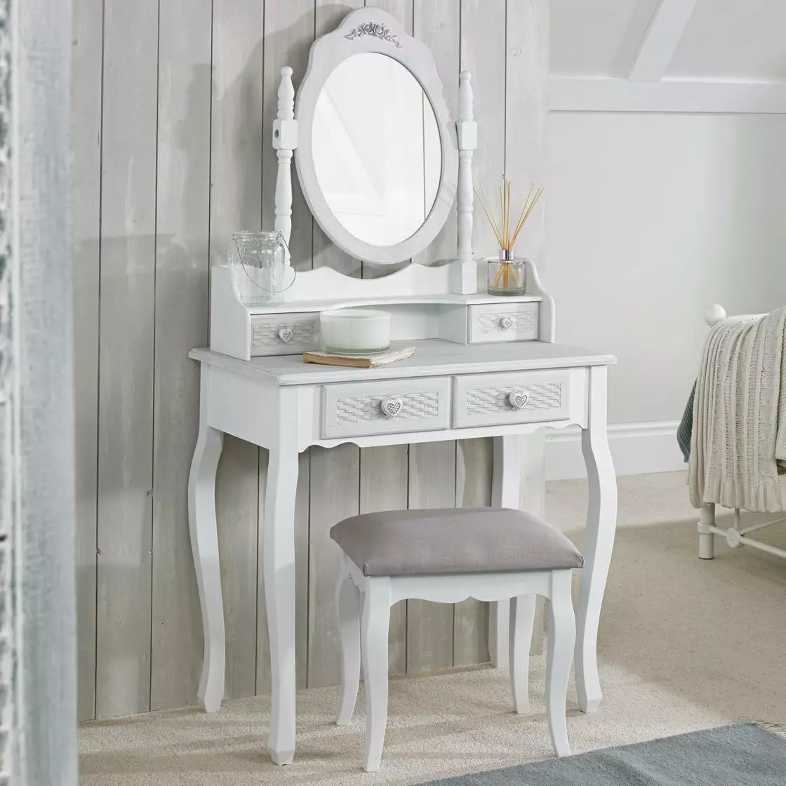 Vanity 2024 desk silver