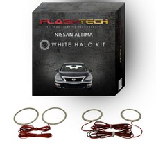White Angel Eye LED Headlight Halo kit for 2013-2015 Nissan Altima Headlights
