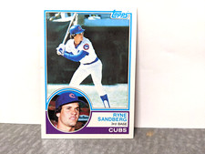 1983 Topps - #83 Ryne Sandberg Rookie Card - Mint