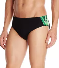 TYR Sport Men's Atlas Blade Splice Racer Swimsuit Brief Size 32(M) Swimwear