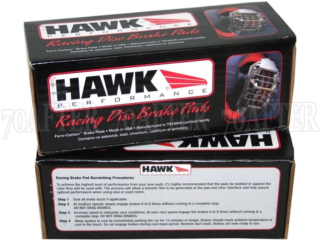 Hawk HP Plus Rear Brake Pads