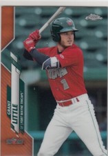 2020 Topps CHROME Pro Debut GRANT LITTLE Orange Refractor Rookie 53 Padres 07/25