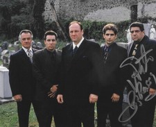 * VINCENT PASTORE  * signed 8x10 photo * THE SOPRANOS * COA * 3
