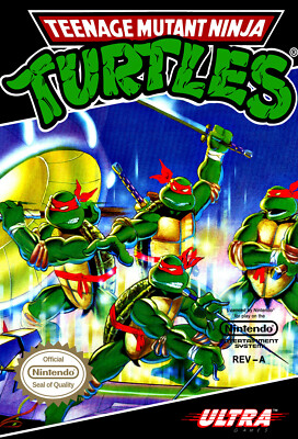 Teenage Mutant Ninja Turtles TMNT 1 2 3 Video Game Poster 13x19 | eBay