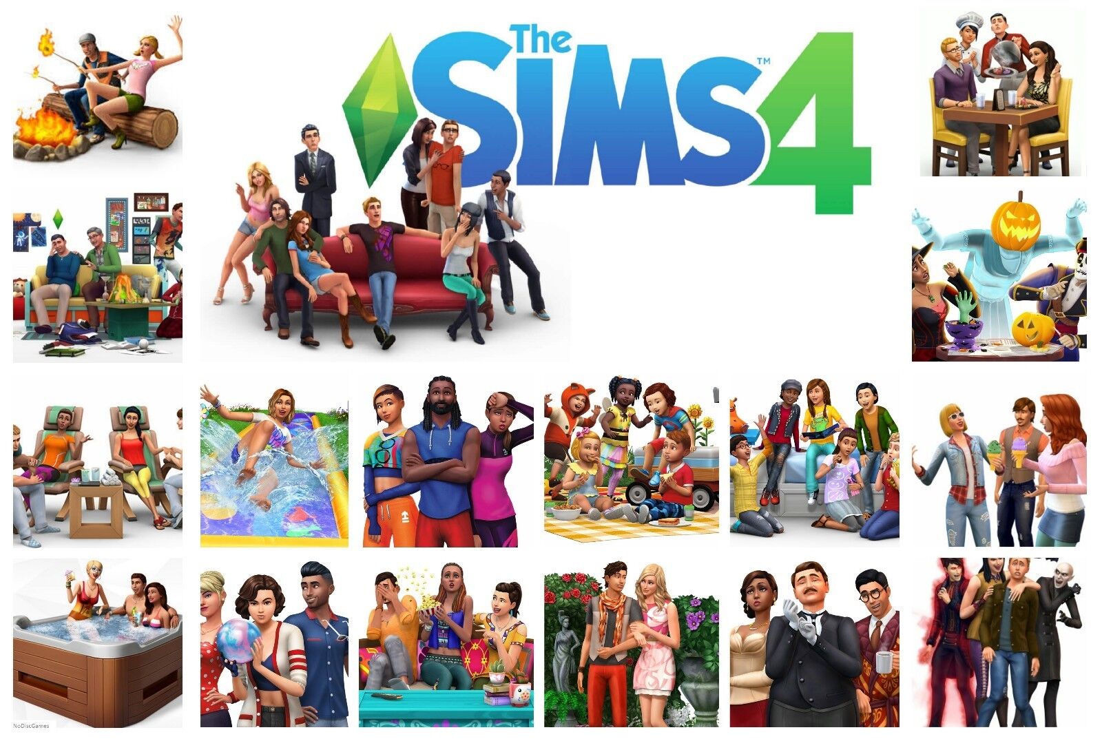 The Sims 4 Cats&Dogs, City Living, Toddler, Bust the Dust Collection  (Origin)