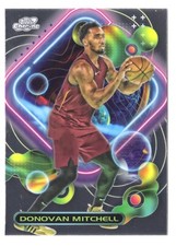 Donovan Mitchell 2023-24 Topps Cosmic Chrome Basketball #25 Cleveland Cavaliers