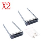 2PCS 3.5" Hot-Swap SAS SATA Hard Drive Tray Caddy For Lenovo Thinkserver TS440