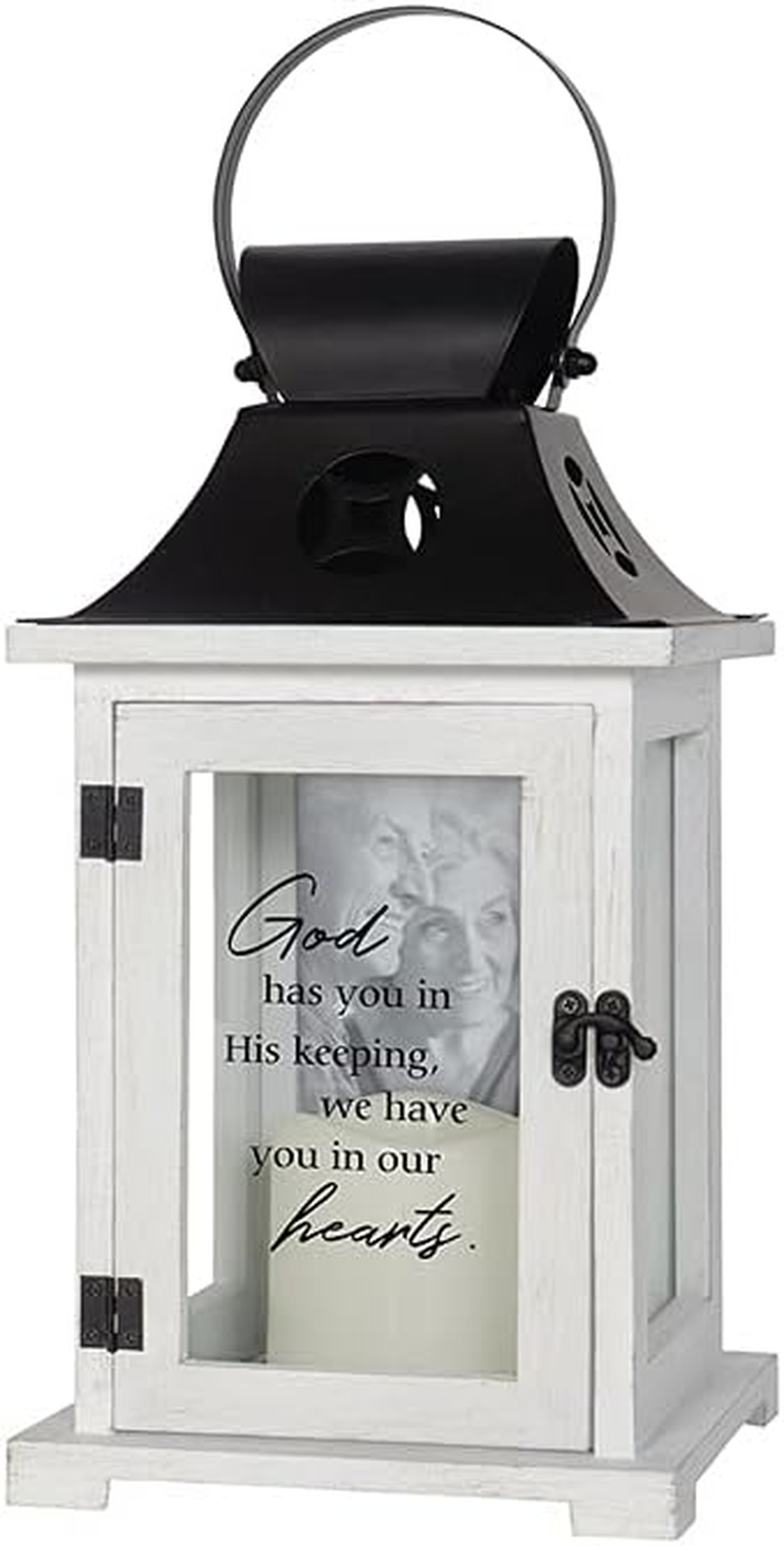 His Keeping Picture Frame Lantern