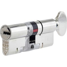YALE Platinum 3 Star Euro Cylinder Thumbturn Anti Snap Bump