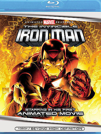 The Invincible Iron Man [Blu-ray] Animation, Marvel, Movie - Afbeelding 1 van 1