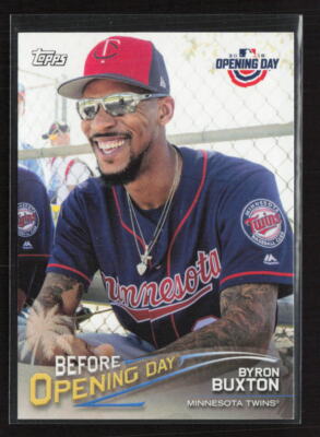 2018 Topps Opening Day #BOD-BB Byron Buxton Before Opening Day