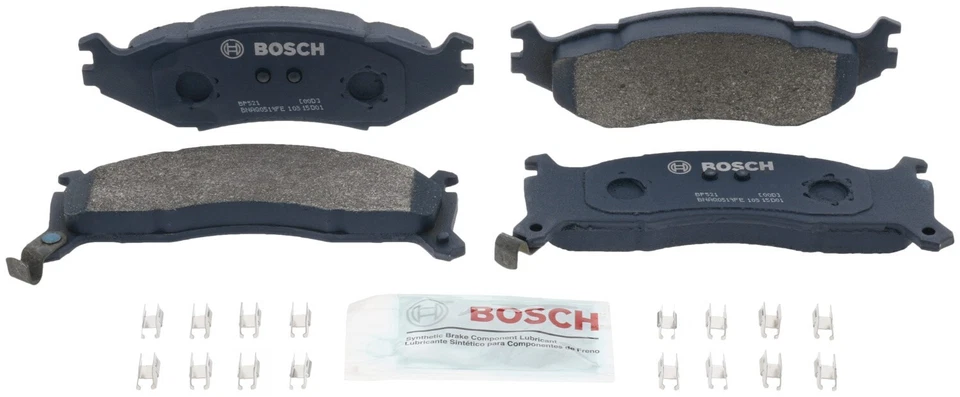 Pastillas de freno delanteras semimetálicas QuietCast Bosch 1991-1993 Dodge Dynasty 1992 Foto 3 de 4