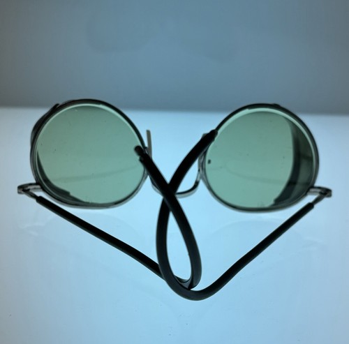 VTG 1940’s Bausch & Lomb Safety Goggles/Glasses. Antique, Steampunk, Sunglasses - Picture 6 of 13