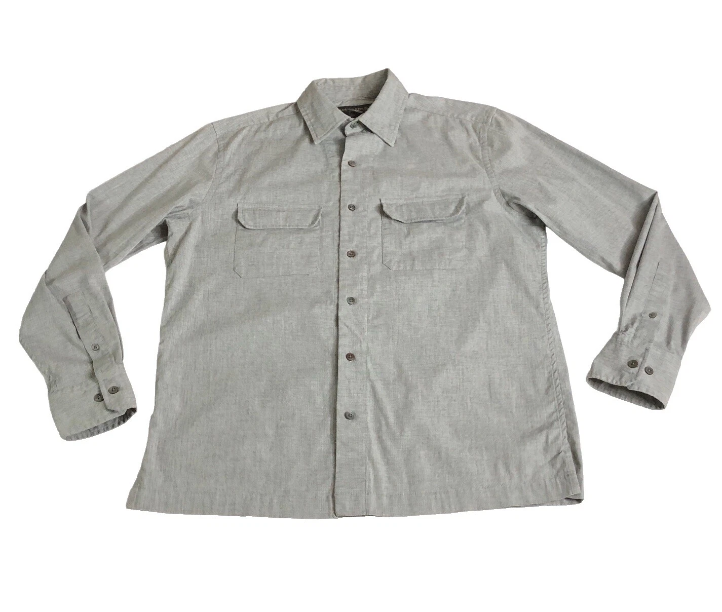 Botón Informal de Lana Banana Republic-Down Shirts for Men