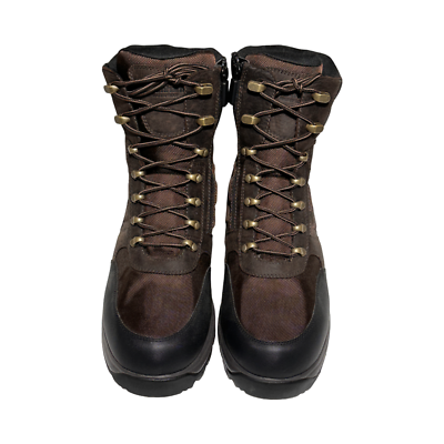Mens Dunham Waterproof Boots - Brown Leather/Mesh, Size 9 US 