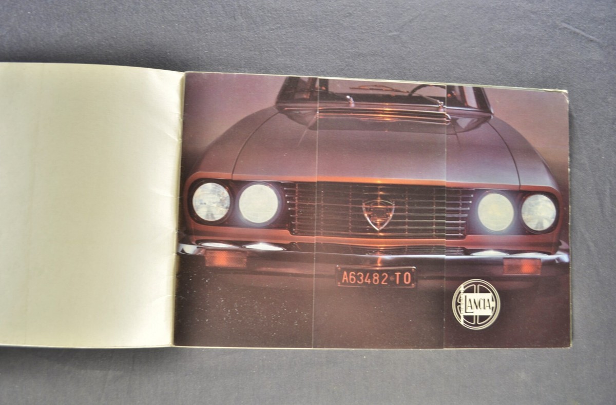 1969 LANCIA FLAVIA COUPÉ 2000 BROCHURE