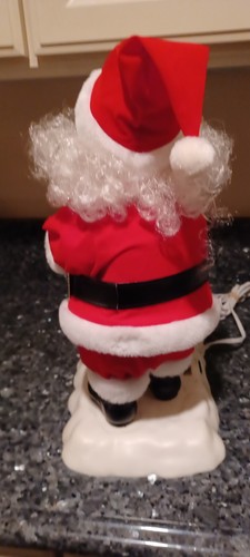1995 Telco Creation Inc Motionettes Christmas Santa Animated Lighted Figure. - Picture 11 of 18
