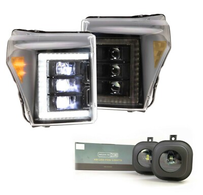 Morimoto XB LED Headlight Assemblies & Fog Lights For 2011-2016 Ford Super Duty