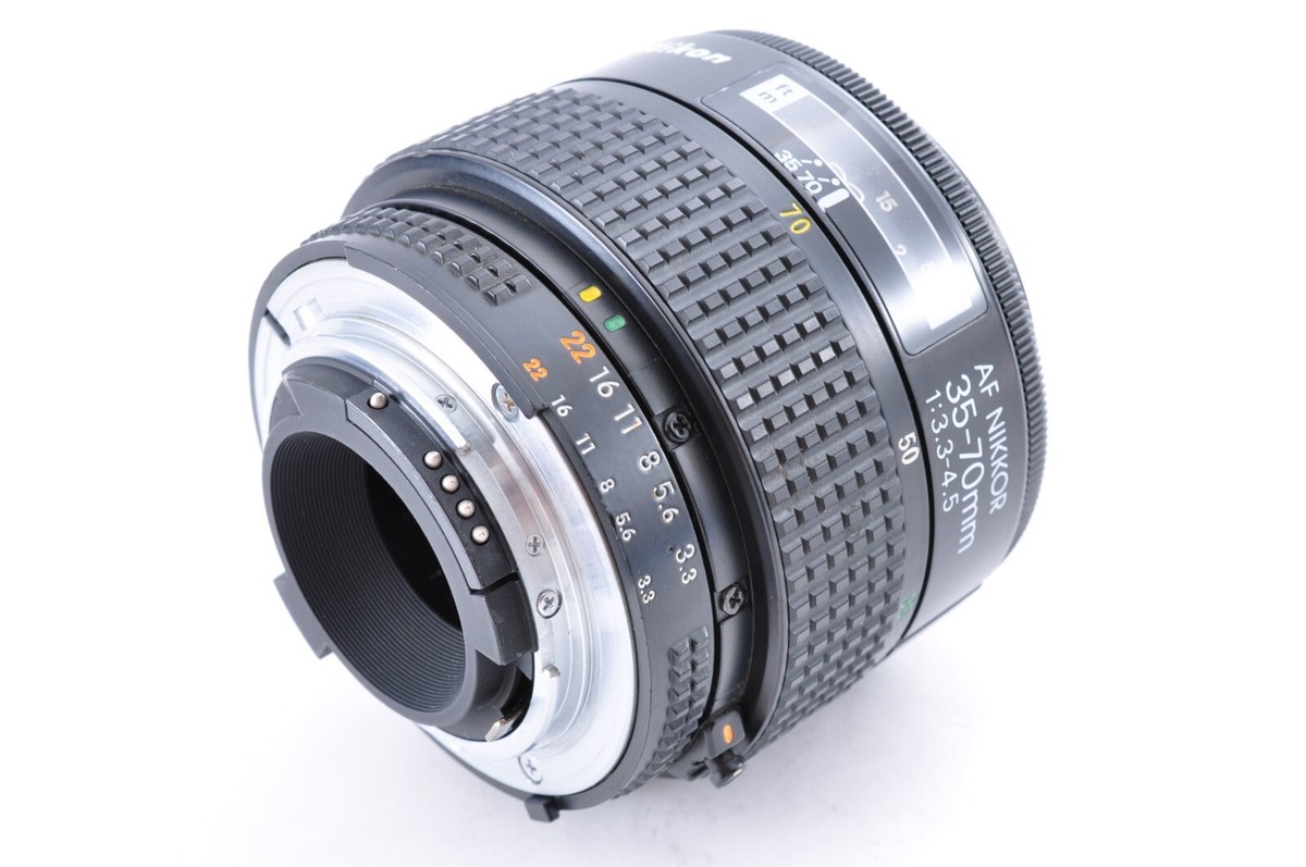 Nikon ニコン AF Nikkor 35-70mm 1:3.3-4.5 Amazon.com : Nikon AF Nikkor 35-70mm f/3.3-4.5 Lens : Camera