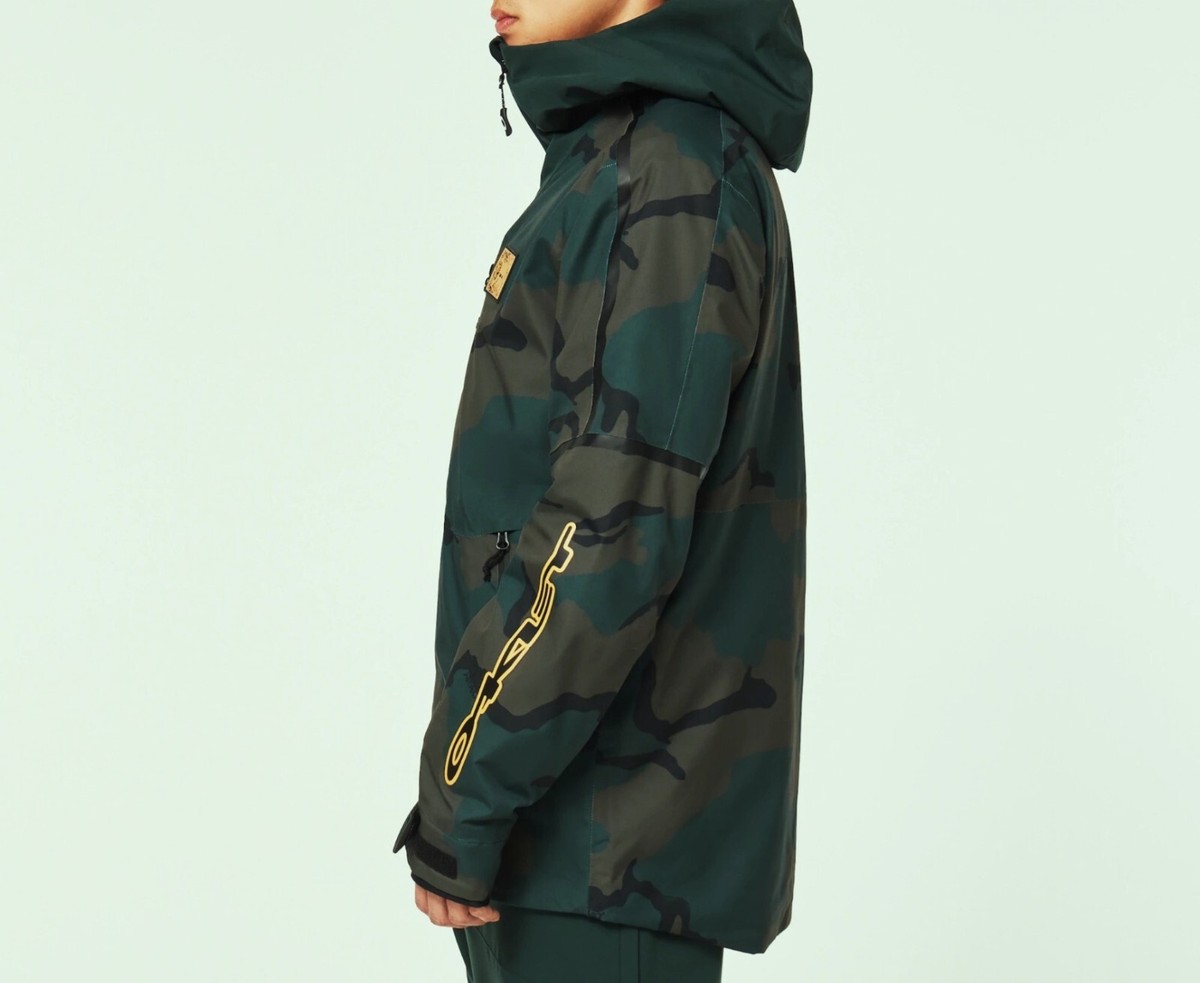 OAKLEY Men's Tc Gunn Rc Shell Jacket Bib Camo Hunter Large