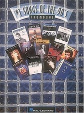 " 1 SONGS OF THE 90'S" TROMBONE-MUSIC BOOK RARE OUT OF PRINT ON SALE BRAND NEW 