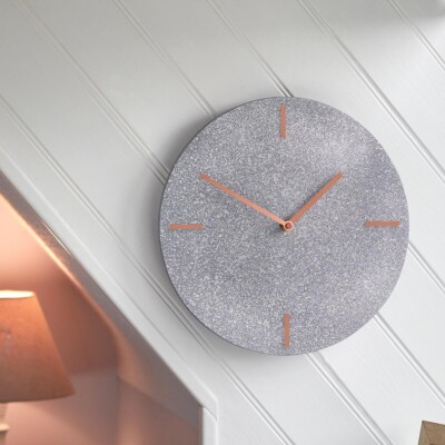 30cm Minimalistische Wanduhr für Innen & Außen | Garten Haus Moderne Dekoration