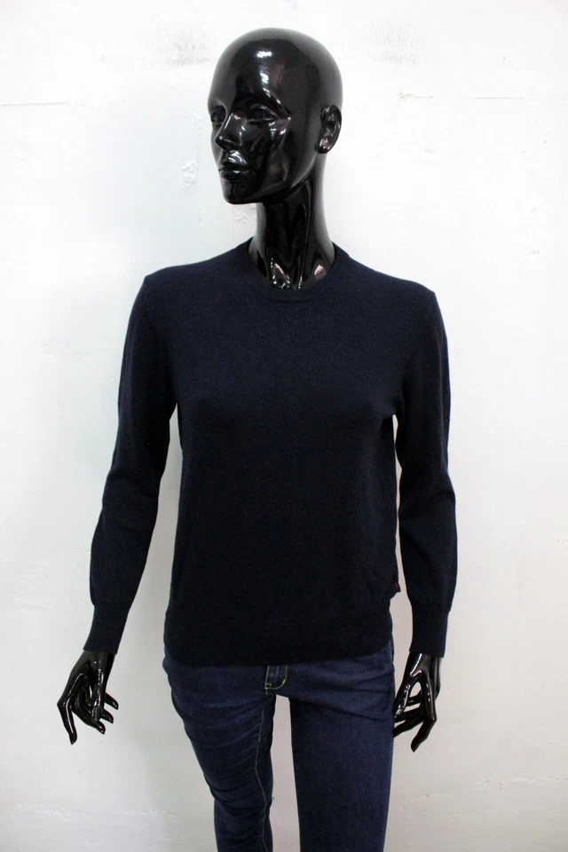 Robe di Kappa Maglione Donna Taglia M Blu Lana Pullover Maglioncino Woman Logo - Immagine 4 di 4