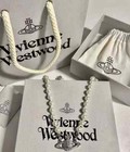 Authentic Vivienne Westwood Gold White Pearl Necklace Choker Chain with Bag UK