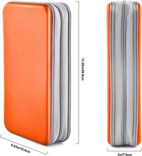 CD Case Holder Wallet Binder Storage Organizer Wallet Book for Car Home Travel