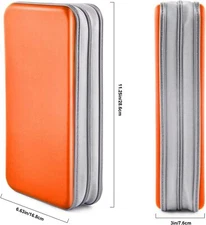 CD Case Holder Wallet Binder Storage Organizer Wallet Book for Car Home Travel