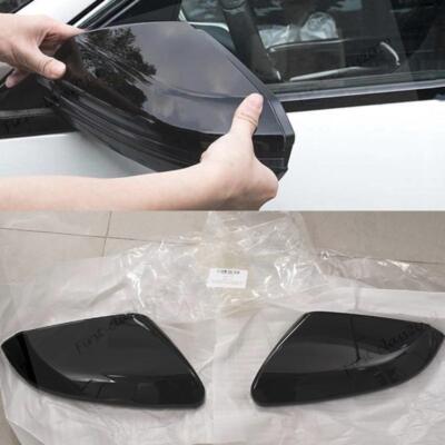 Copri Specchietti Retrovisori Per Honda Civic 10ª Gen (2016-2021) – Effetto Fibra Di Carbonio O Nero Lucido - 2