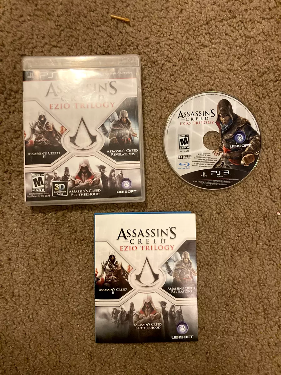  Assassin's Creed: Ezio Trilogy - Playstation 3