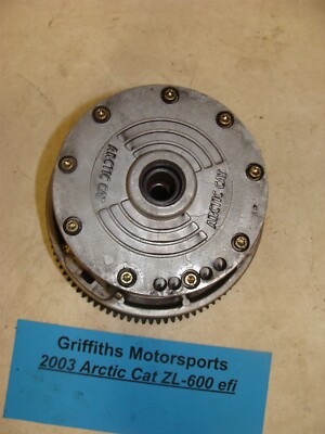 2003 ARCTIC CAT ZL600 EFI SS primary drive clutch w starter ring