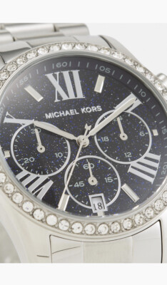 Michel kors uhr Lexington -Chronograph-Silber -coloured
