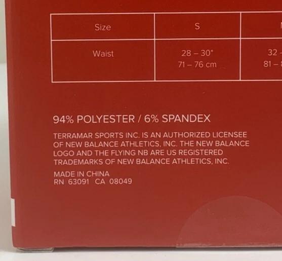 New Balance Performance Heavyweight Bubble Fleece Pant Base Layer Men's S Black - Image 3 of 3