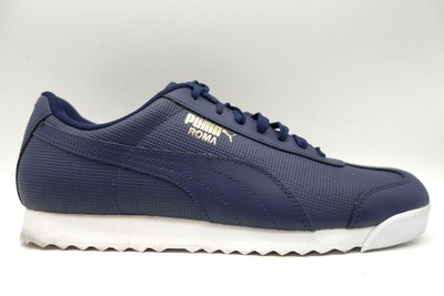 navy blue puma roma