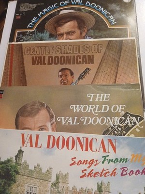 VAL DOONICAN JOB LOT OF FOUR (4) VINYL ALBUMS BY VAL DOONICAN FAST DISPATCH 