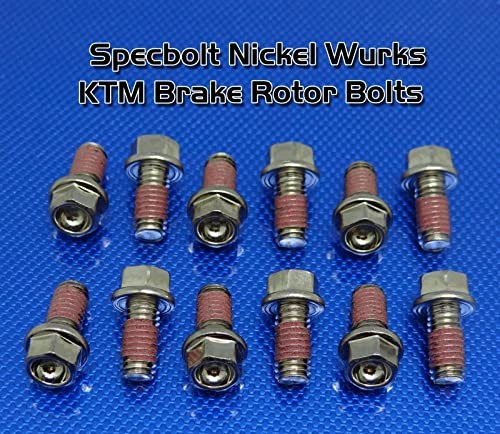 Specbolt Fasteners Nickel Wurks Bolt Kit for KTM and Other Euro Motorcycles 