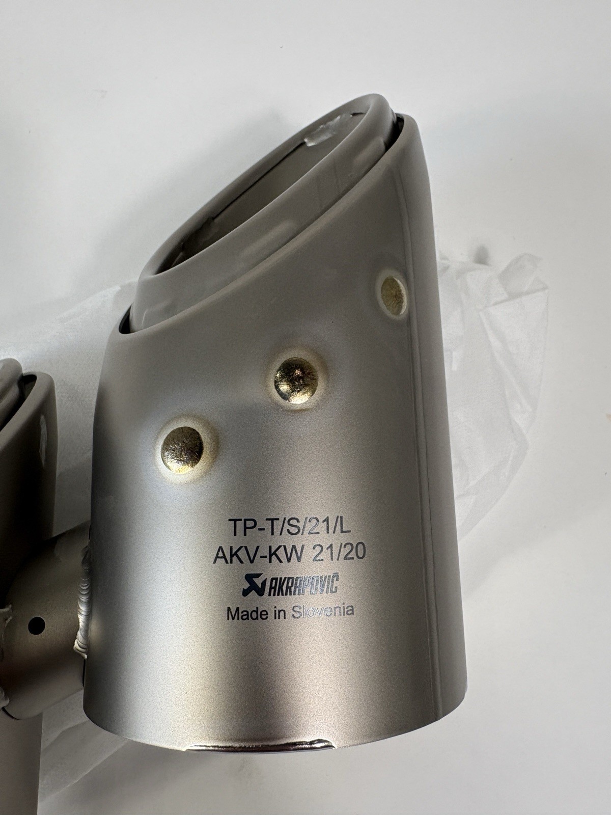 LAMBORGHINI URUS S, PERFORMANTE AKRAPOVIC TITANIUM RACING EXHAUST 4ML251051A