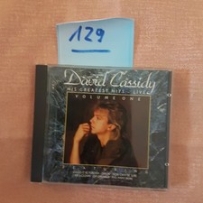 David Cassidy "His  Greatest Hits - Live Volume One" CD