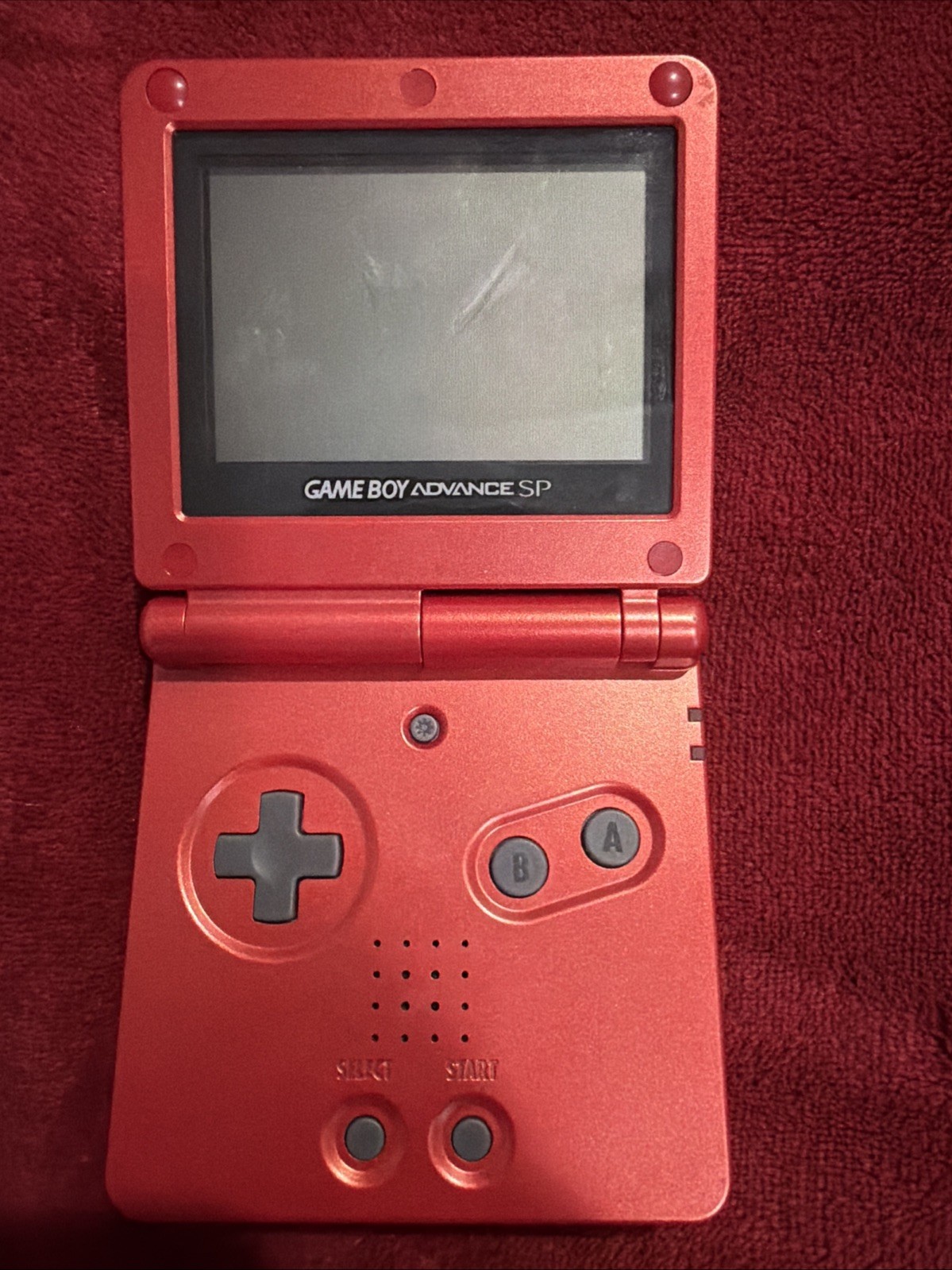 Nintendo Game Boy Advance SP Red