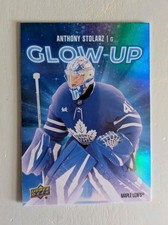 2025-26 Upper Deck Hockey Series 2 Glow Up - Anthony Stolarz #GU-18 Maple Leafs