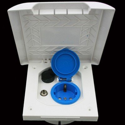 Multifunction Outdoor Socket Motorhome Caravan 220V Satellite Antenna 12 Volt Line