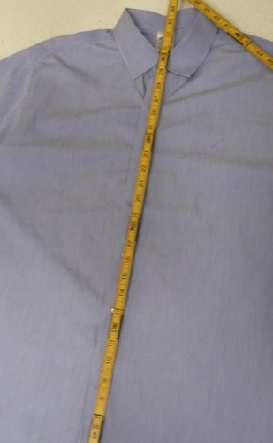 Brooks Brothers Dress Shirt Mens 2XL 18-35 Button Up Woven In Italy Made In USA - Picture 14 of 18