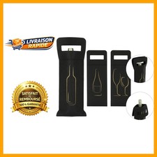 Emballage Cadeau Chic – Sacs en Feutre pour Bouteilles de Vin Nordstern