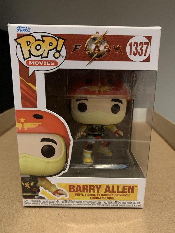 Funko POP! Movies: Flash- Barry Allen (Prototype Suit) #1337