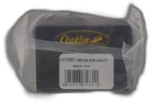 Pluma Estilográfica Conklin Heritage Word Gauge Negra - Plumín Fino - Una Pluma de Lujo para Foto 2 de 4