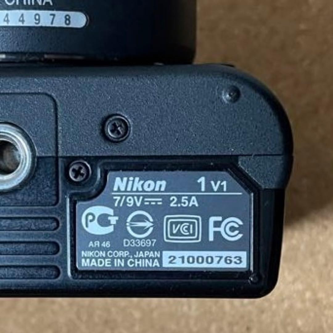 Nikon 1 V1 Mirrorless Digital Camera Black Body Only Nikon 1