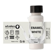 Peinture de retouche en émail blanc 15 ml à séchage rapide compatible avec le...